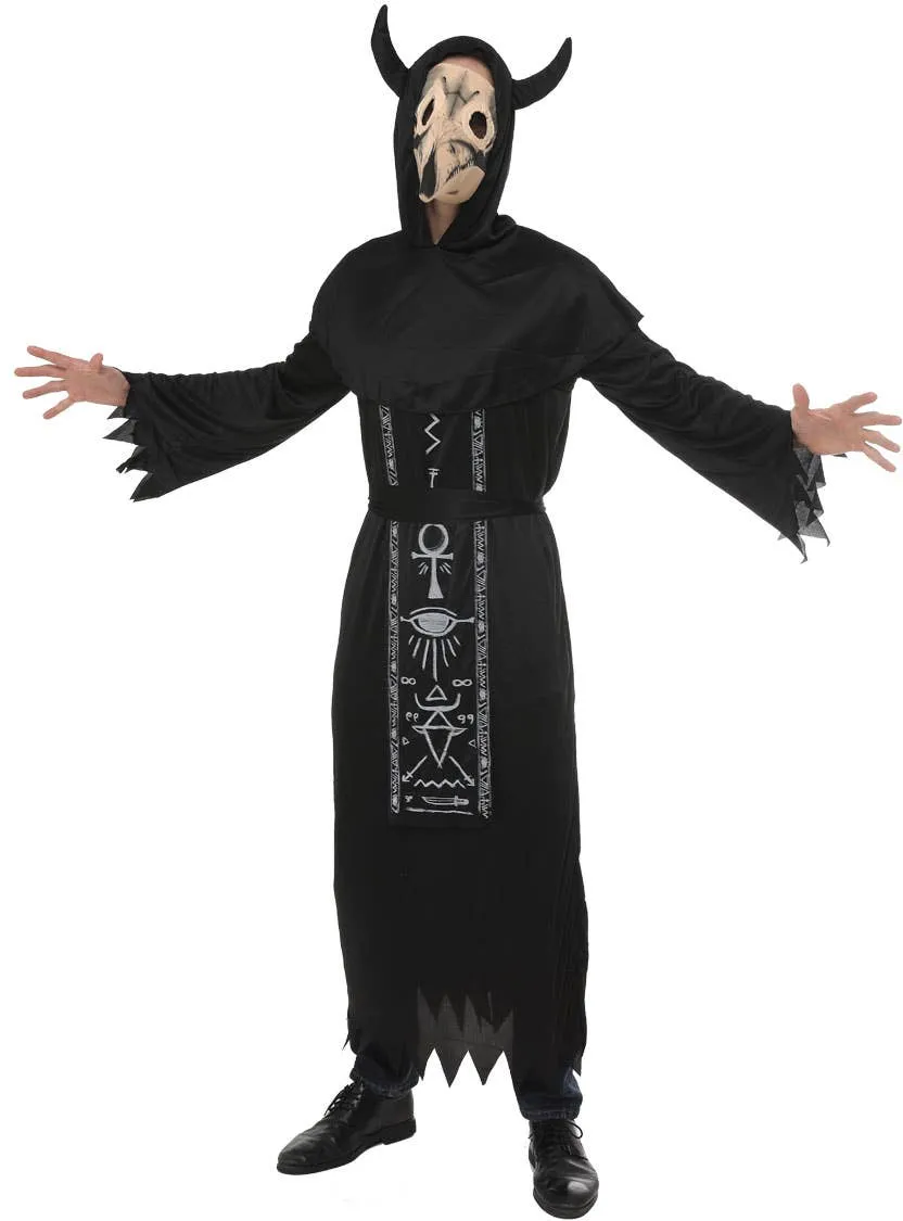 Satanic Dark Priest Mens Halloween Costume