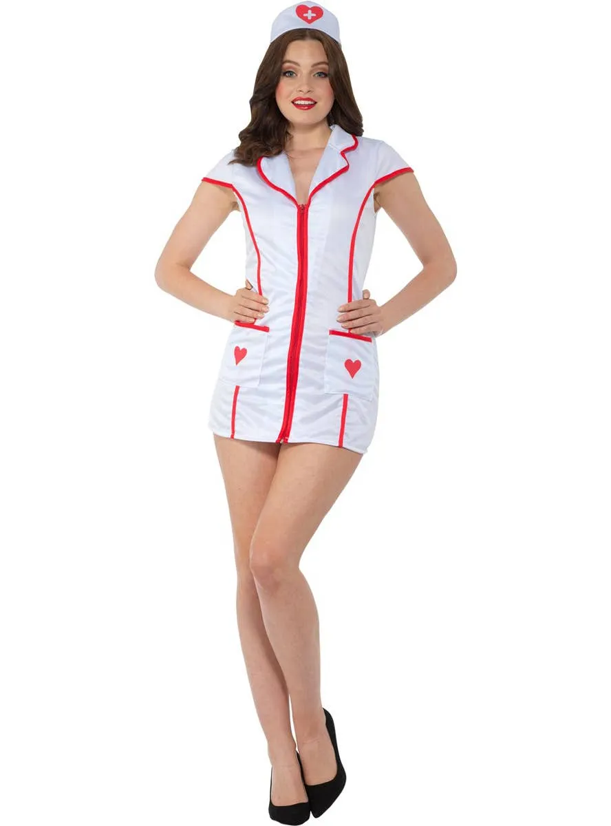 Saucy Nurse Uniform Womens Sexy Dress Up Costume