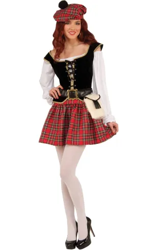 Saucy Scottish Highlander Womens Costume
