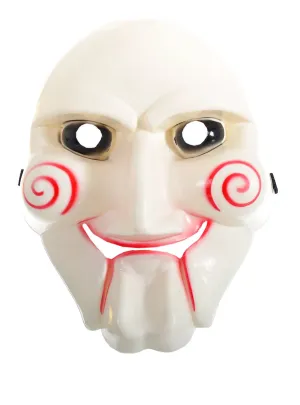 Saw Inspired Jigsaw Puppet Halloween Mask