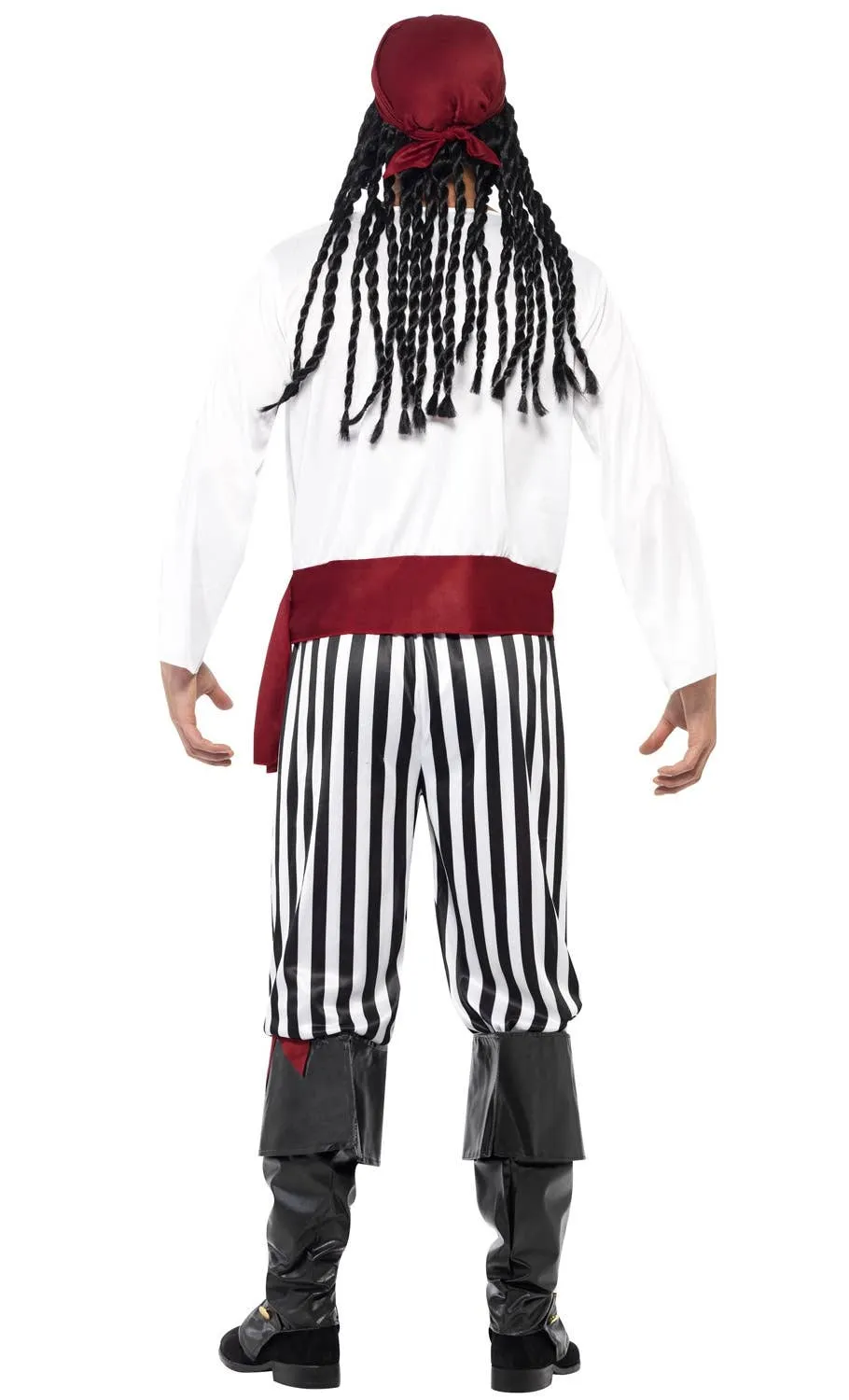 Scallywag Pirate Captain Mens Fancy Dress Costume
