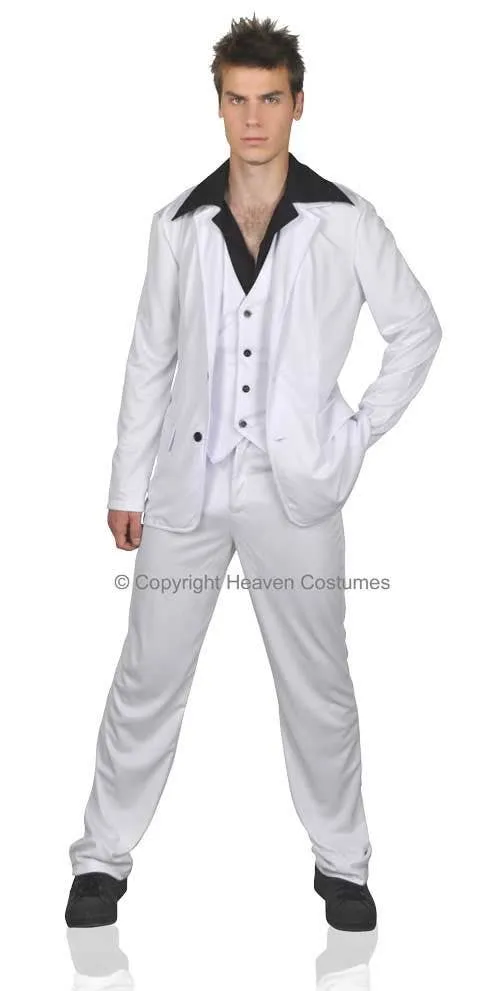 Scarface 1980s Mens Tony Montana Fancy Dress Costume