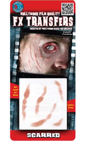 Scarred Skin Hollywood Quality 3D FX Transfer