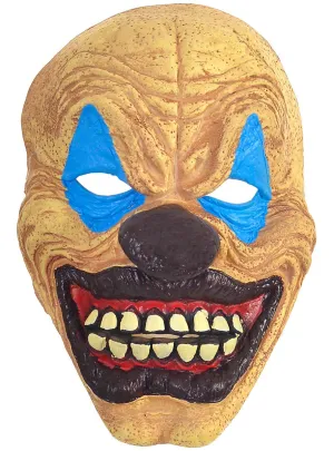 Scary Bozo Clown Halloween Costume Mask