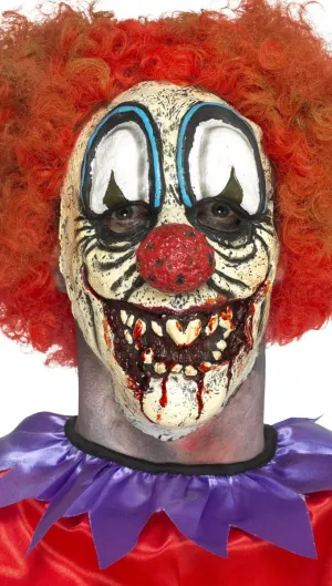 Scary Deluxe Killer Clown Hallowen Latex Prosthetic