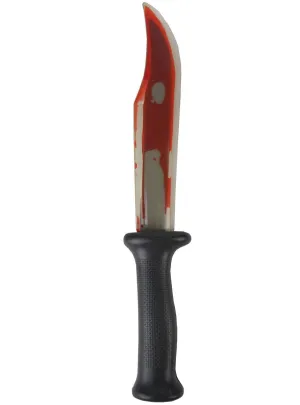 Scary Movie Oozing Blood Fake Costume Knife