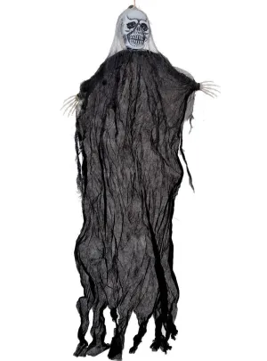 Scary Skeleton Hanging Animated Halloween Decoration