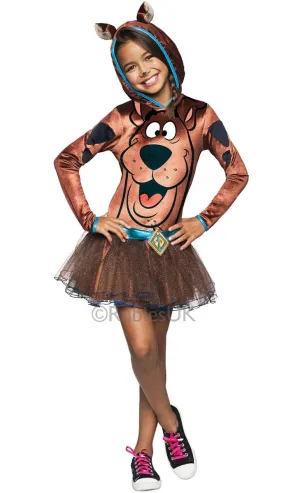 Scooby Doo Girls Book Week Hooded Tutu Costume
