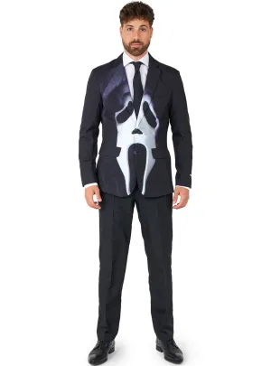 Scream Ghostface Mens Deluxe Halloween Costume Suit