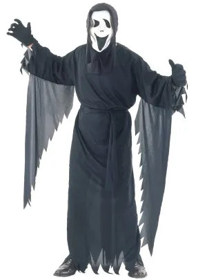 Scream Inspired Mens Ghostface Style Halloween Costume