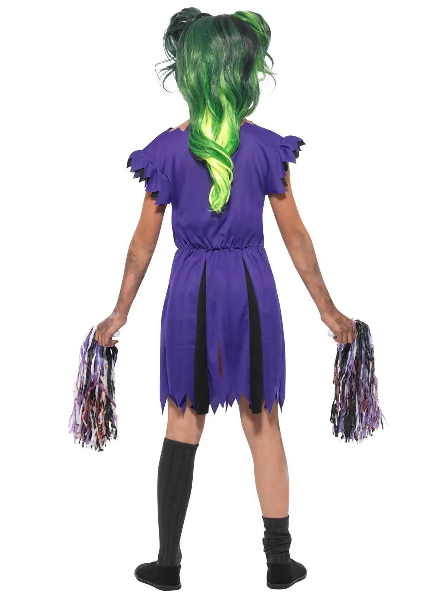 Scream Team Girls Zombie Cheerleader Costume
