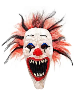 Screaming Creepy Clown Latex Halloween Costume Mask