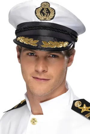 Sea Captain Novelty Adults Costume Hat