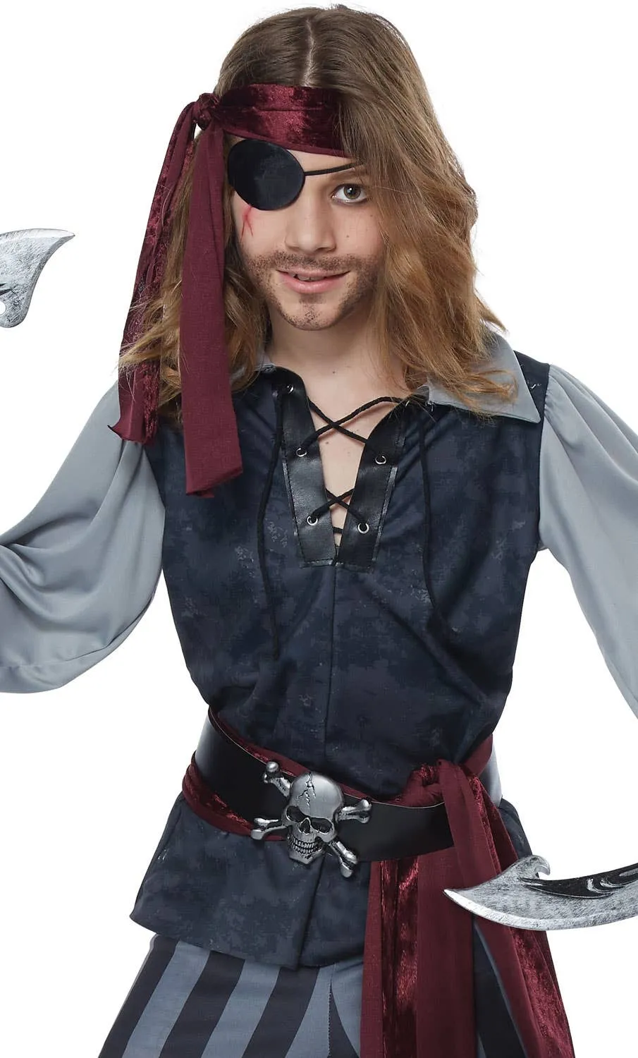 Sea Scoundrel Pirate Boys Costume
