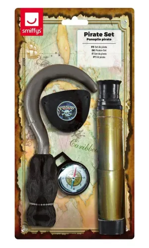 Seven Seas Pirate Costume Accessory Set