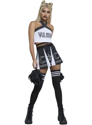 Sexy Vamp Cheerleader Womens Halloween Costume