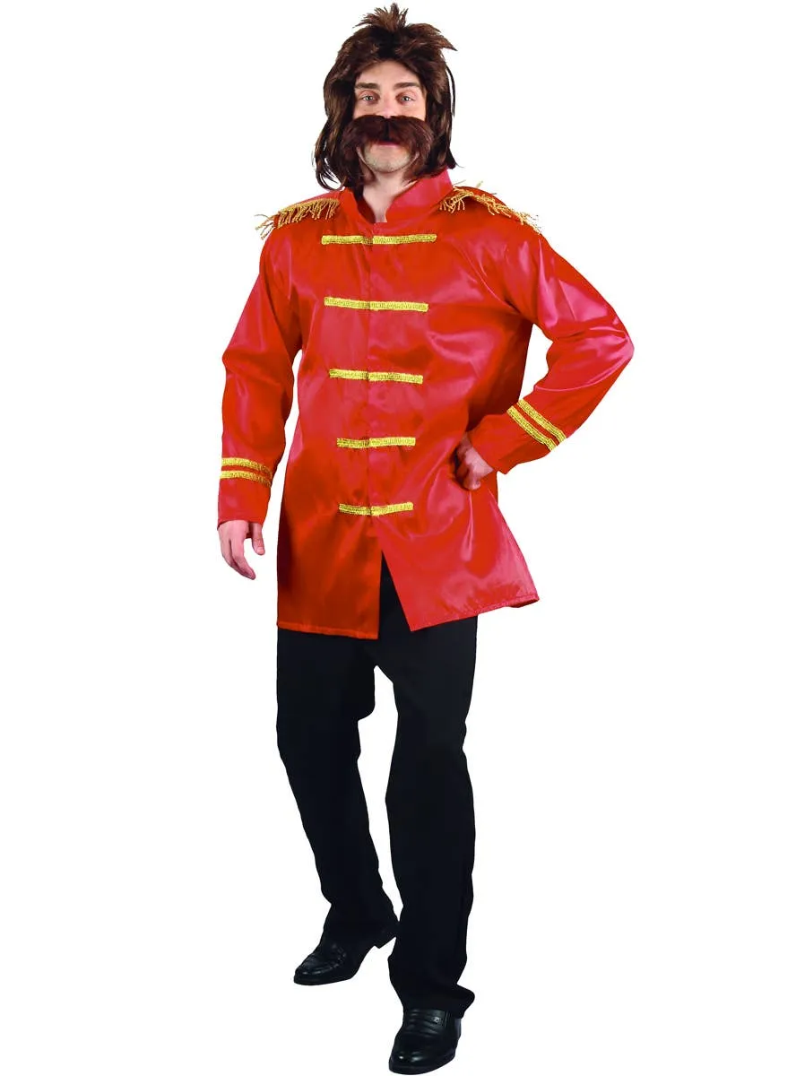 Sgt Pepper's Mens Red Beatles Costume Jacket