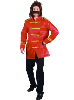 Sgt Pepper's Mens Red Beatles Costume Jacket