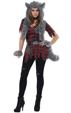 She-Wolf Womens Werewolf Halloween Costume