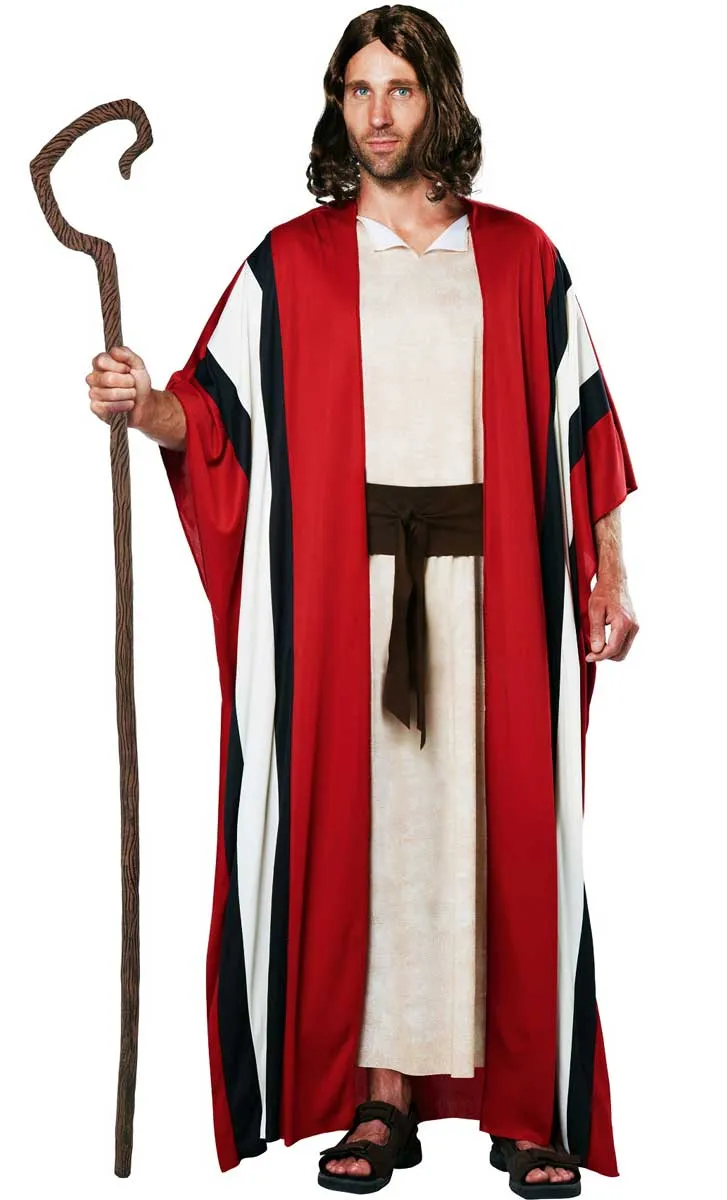 Shepherd Mens Biblical Moses Christmas Costume