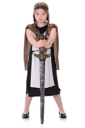 Shield Maiden Girls Viking Costume
