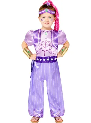 Shimmer and Shine Girls Purple Shimmer Genie Costume