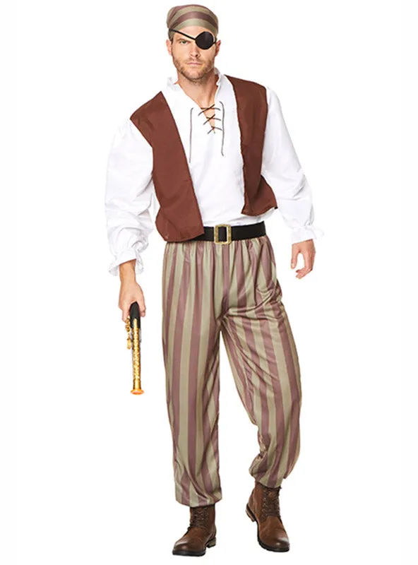 Ship Wreck Pirate Classic Mens Costume