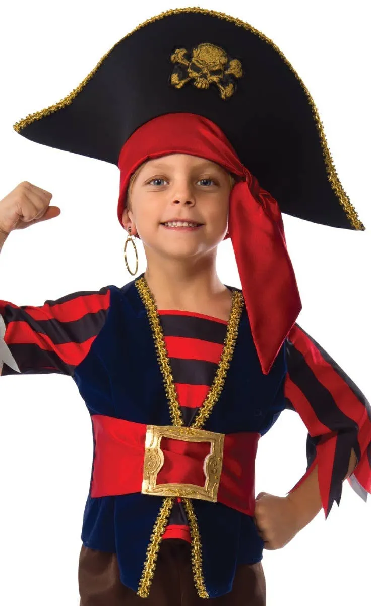 Shipmate Buccaneer Boys Pirate Costume