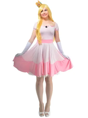 Short Princess Peaches Style Womens Costume
