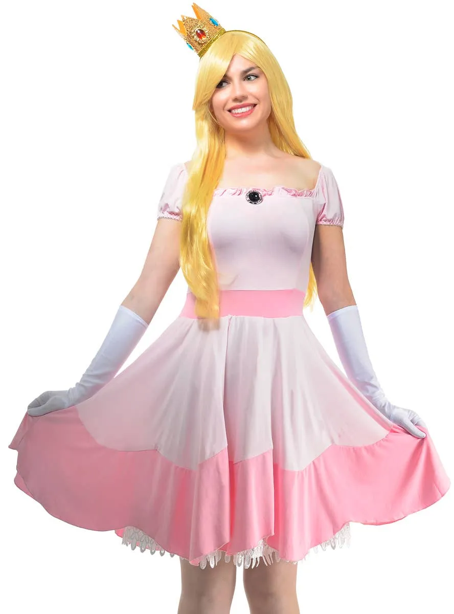 Short Princess Peaches Style Womens Costume