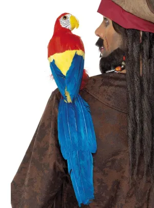 Shoulder Feather Pirate Parrot