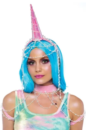 Showgirl Unicorn Headband and Harness Accessory Kit