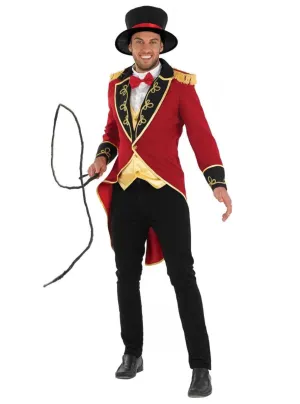 Showstopping Plus Size Mens Circus Ringmaster Costume