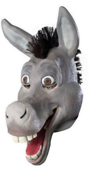Shrek Deluxe Donkey Full Face Mask