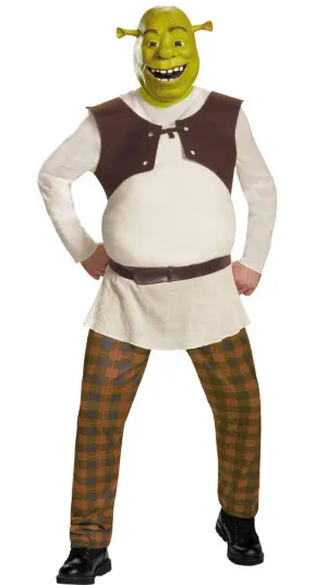 Shrek Green Swamp Ogre Mens Book Week Costume