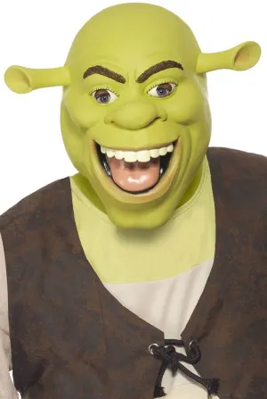 Shrek The Ogre Adults Latex Costume Mask