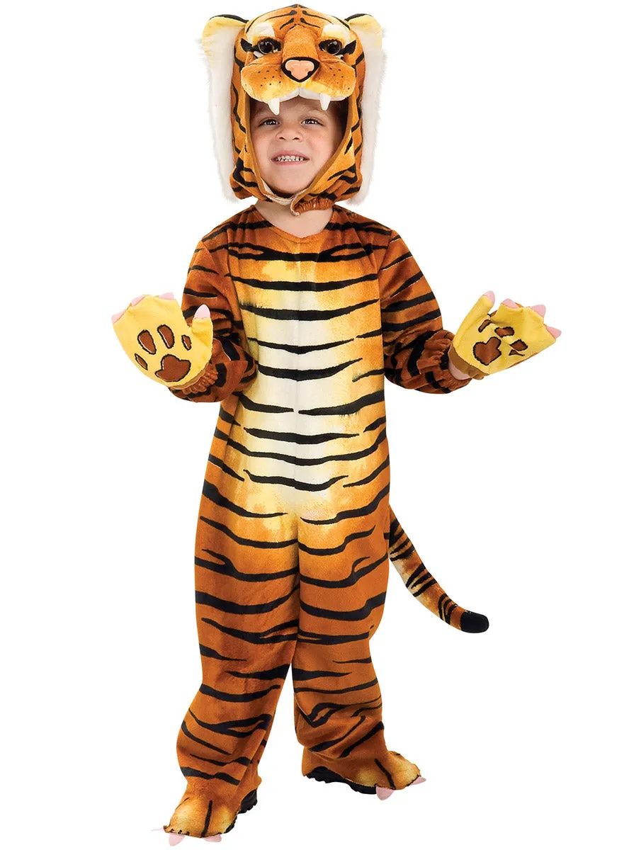 Silly Safari Toddler Tiger Onesie Costume
