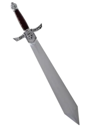 Silver Medieval Knight's Sword Costume Weapon