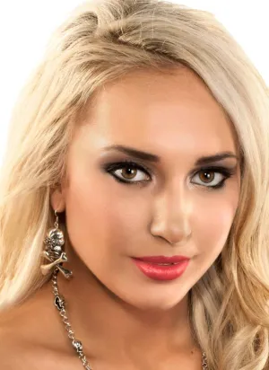 Silver Skull and Cross Bones Womens Earrings