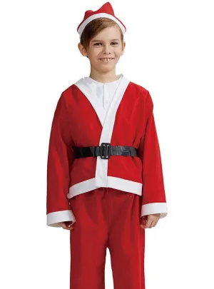 Simple Santa Claus Boys Christmas Costume