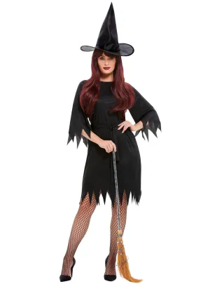 Simple Spooky Witch Womens Halloween Costume