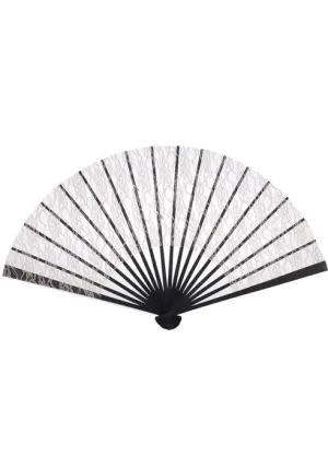 Simply Stunning Hand Held Cream Lace Fan