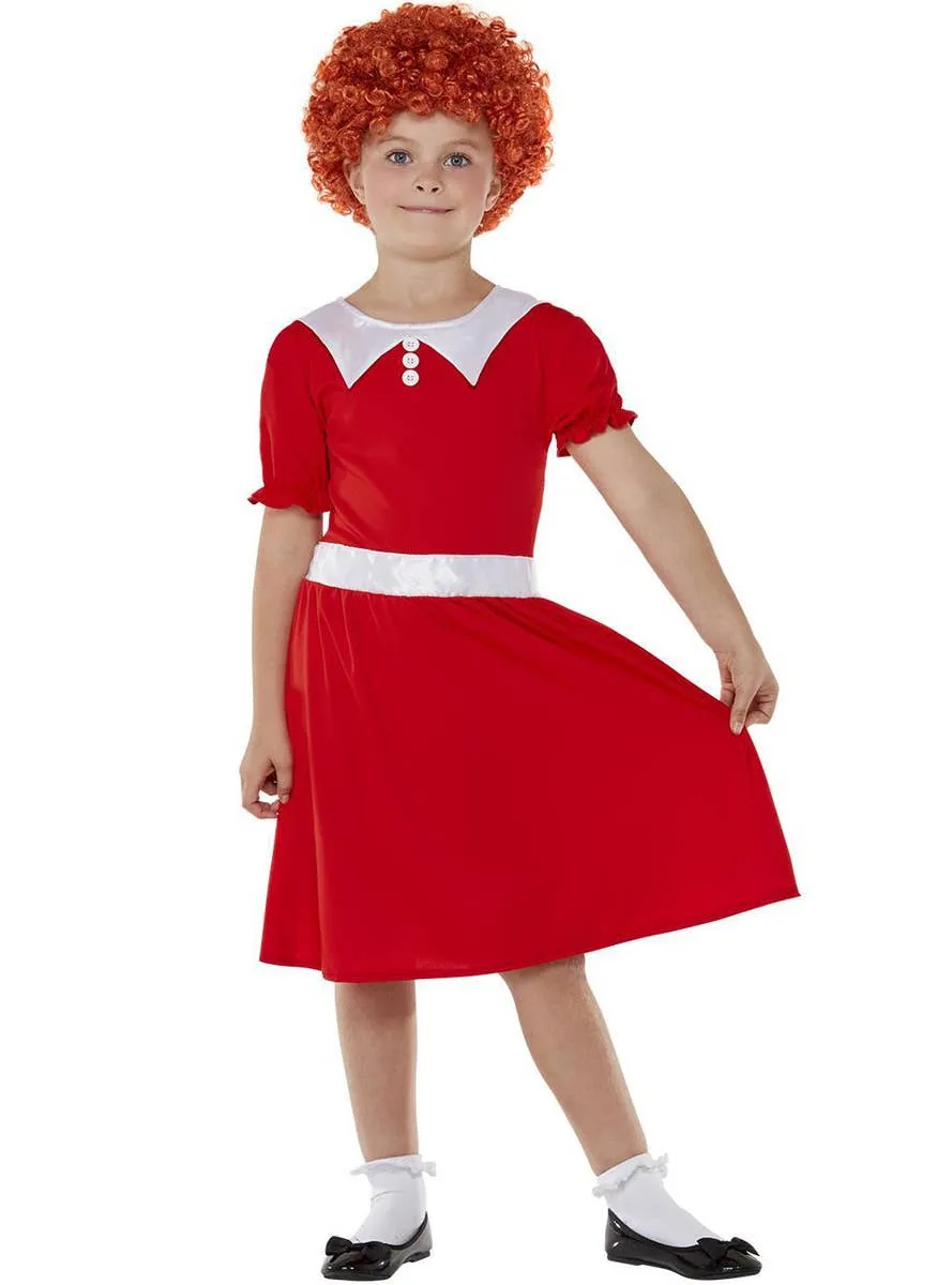 Singing Orphan Annie Girls Book Week Costume