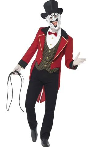 Sinister Circus Mens Ringmaster Halloween Costume