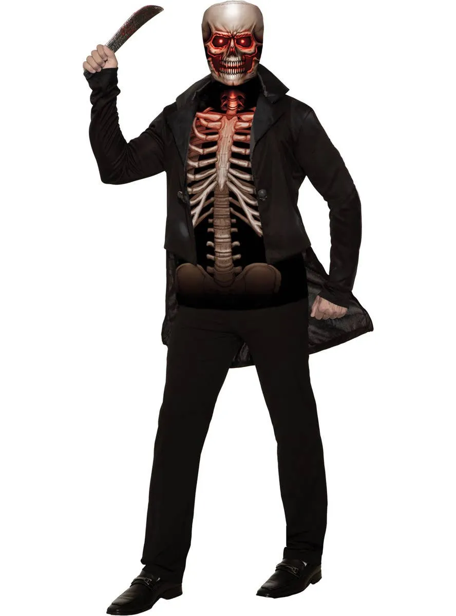 Sinister Skeleton Mens Halloween Costume