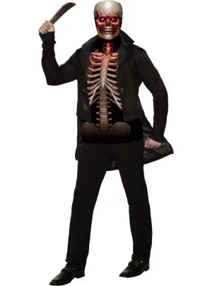 Sinister Skeleton Mens Halloween Costume