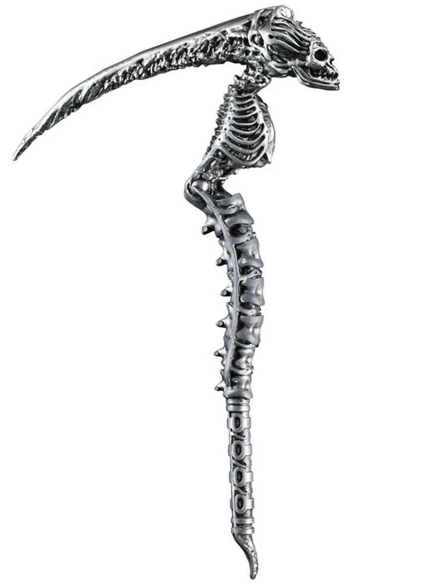 Skeleton Grim Reaper Sin Scythe Halloween Weapon