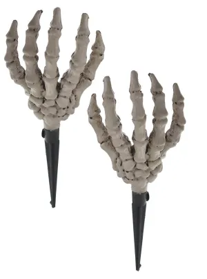 Skeleton Hand Lawn Stakes Halloween Decoration
