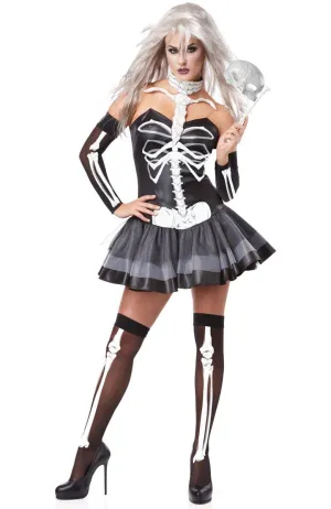 Skeleton Masquerade Womens Halloween Costume