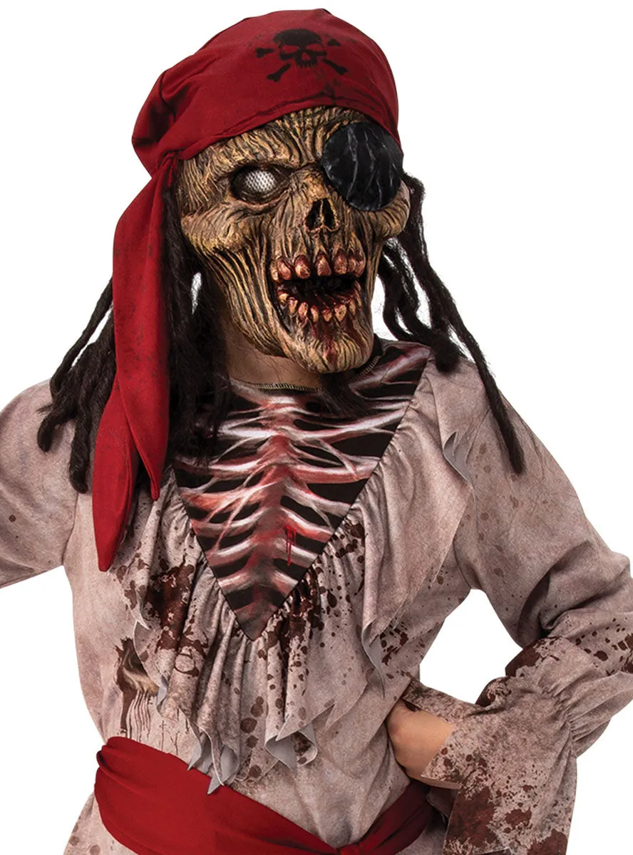 Skeleton Pirate Boys Halloween Costume